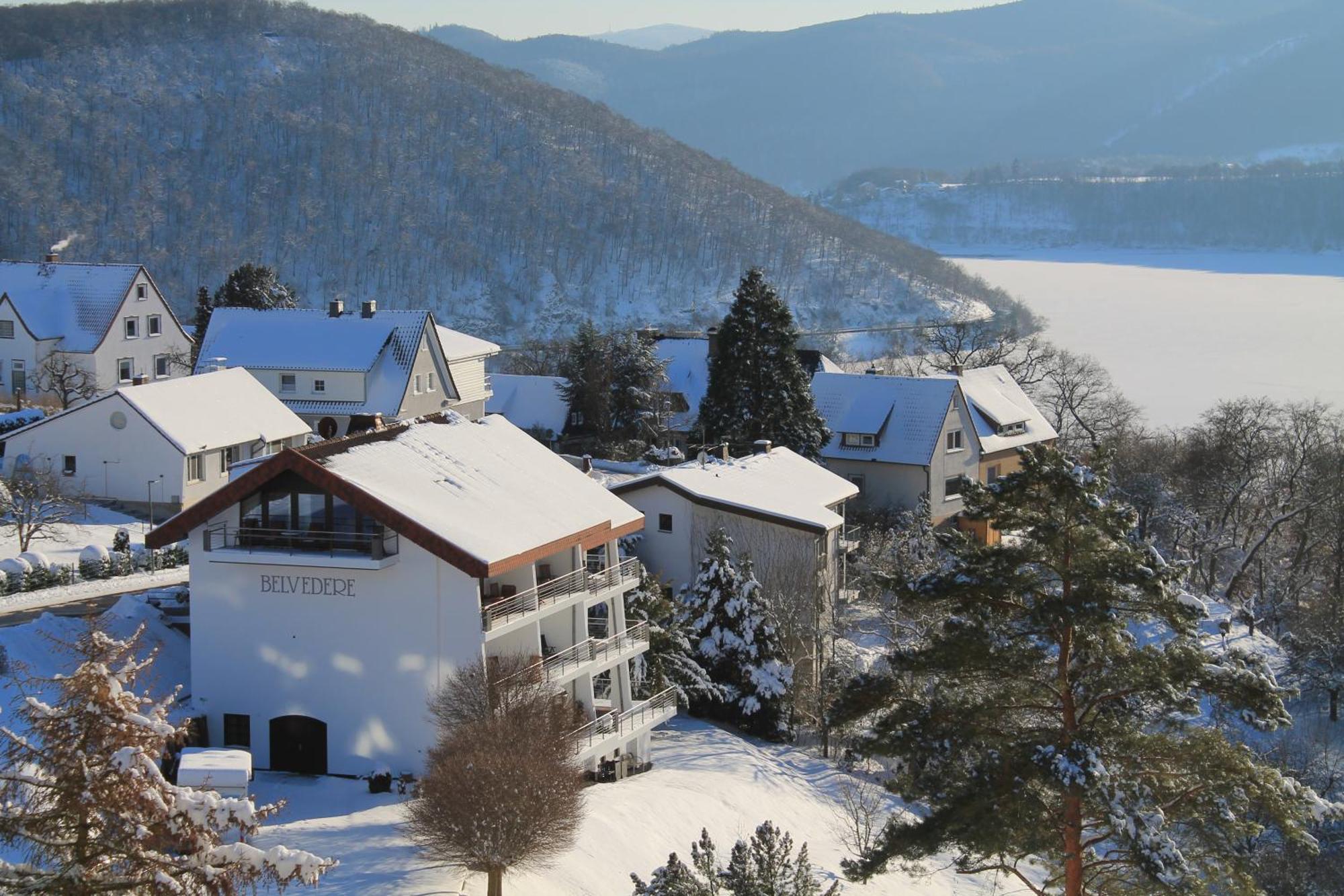 Belvedere - Das Bio Hotel Garni & Suitehotel Am Edersee ! Unser Geschenk Fuer Sie, Auch Die Gaestecard Grimmheimat! Waldeck  Esterno foto