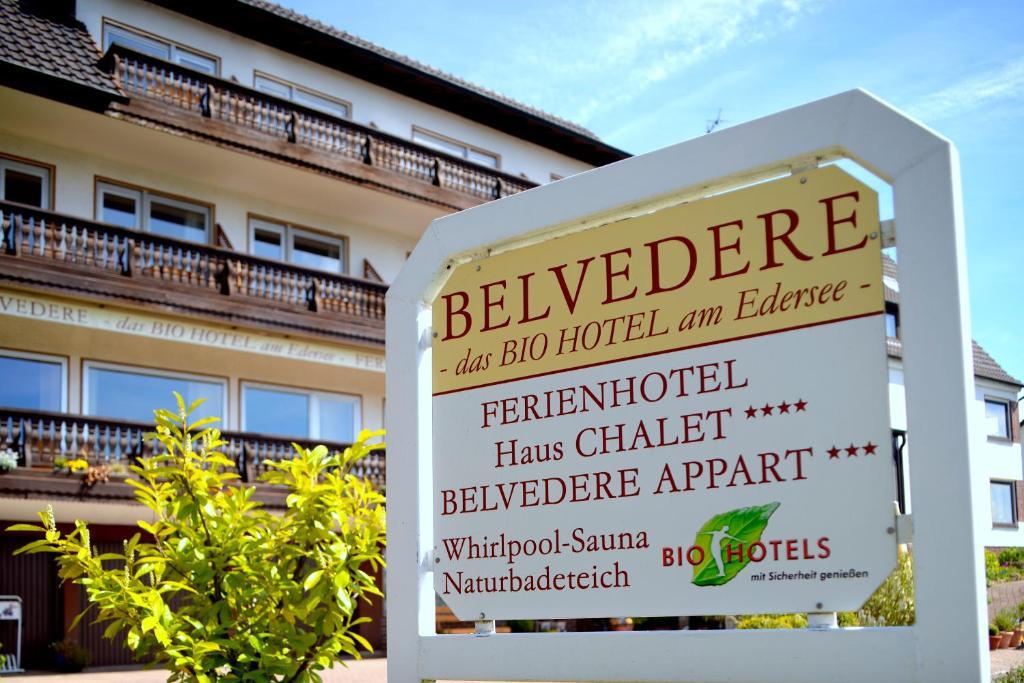 Belvedere - Das Bio Hotel Garni & Suitehotel Am Edersee ! Unser Geschenk Fuer Sie, Auch Die Gaestecard Grimmheimat! Waldeck  Esterno foto